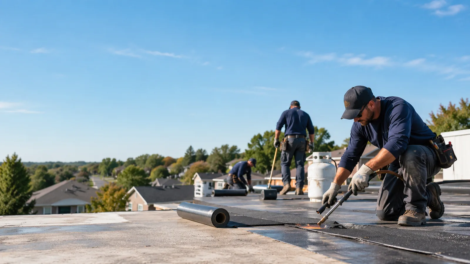Flat Roof Leak Repair providers in Culver, IN